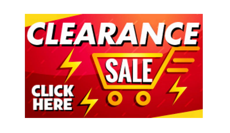 CLEARANCE SALE