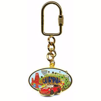 Picture of Enamel Key Tag w/moving icon