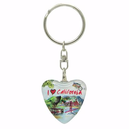 Picture of Keytags Glass Heart