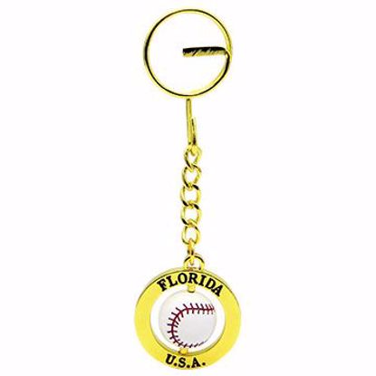Picture of Gold Swivel Key Tag