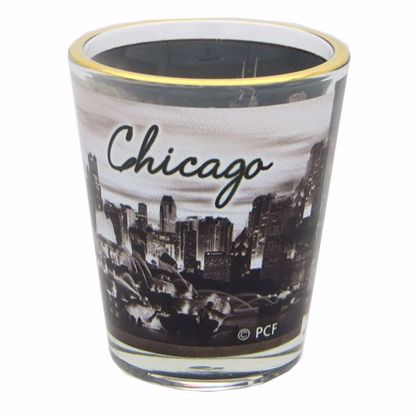Picture of Shot w/Gold Rim - 1oz