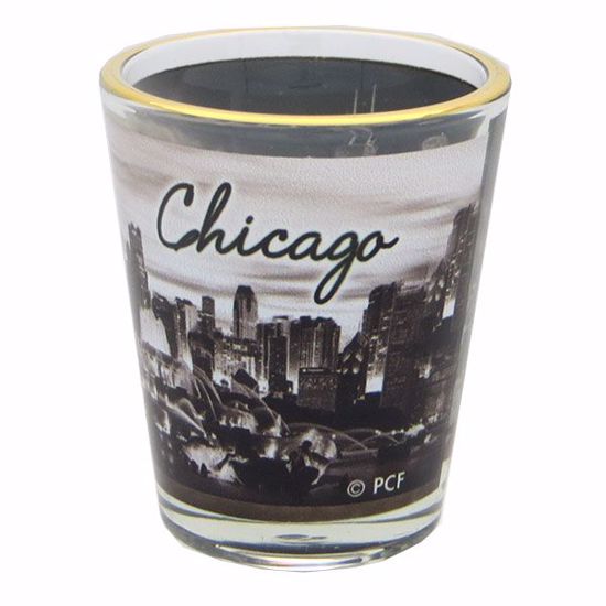 Picture of Shot w/Gold Rim - 1oz