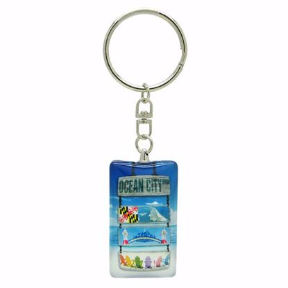 Picture of Keytags Glass Rectangle